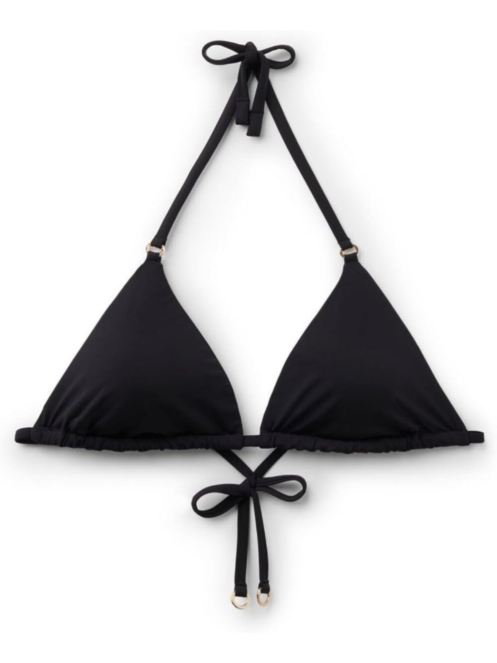 Premium Fit Classic Triangle Bikini Top - Stylish Swimwear for Beach & Pool